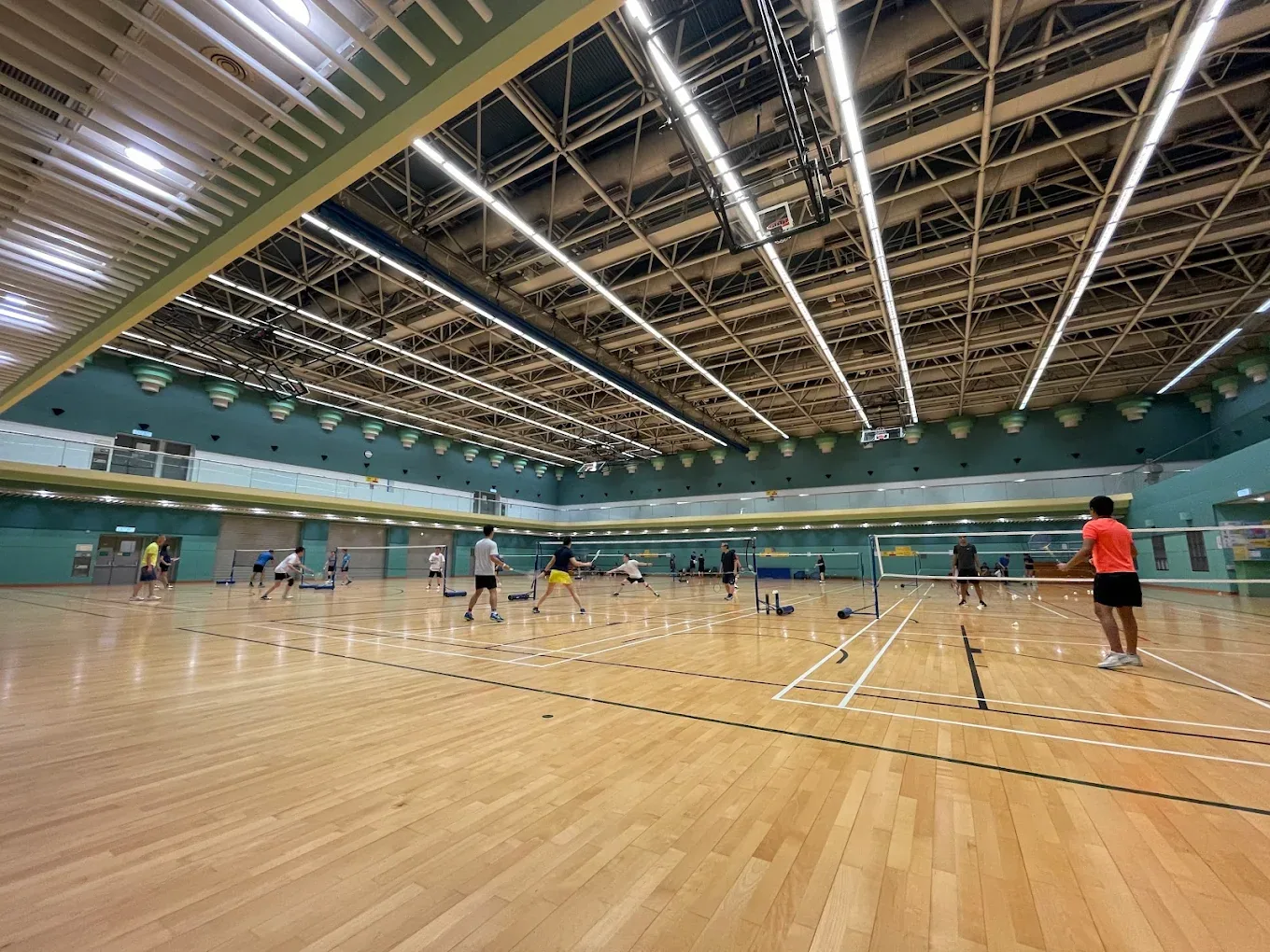 Hong Kong Park Sports Centre indoor pickleball court